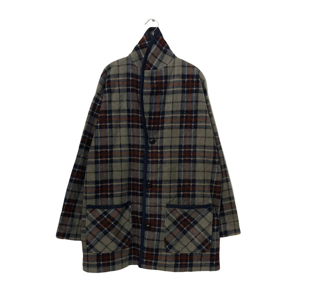 Lyle & Scott Vintage Lyle & Scott Collection Button Up Plaid Coat Jacket Size US XL / EU 56 / 4 - 1 Thumbnail