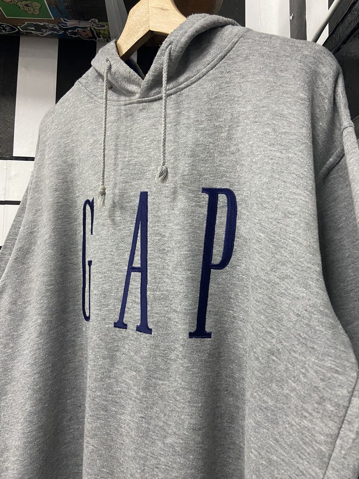 Gap × Vintage Vintage 90’s GAP Embroidered Hoodie Rare Size US L / EU 52-54 / 3 - 6 Thumbnail