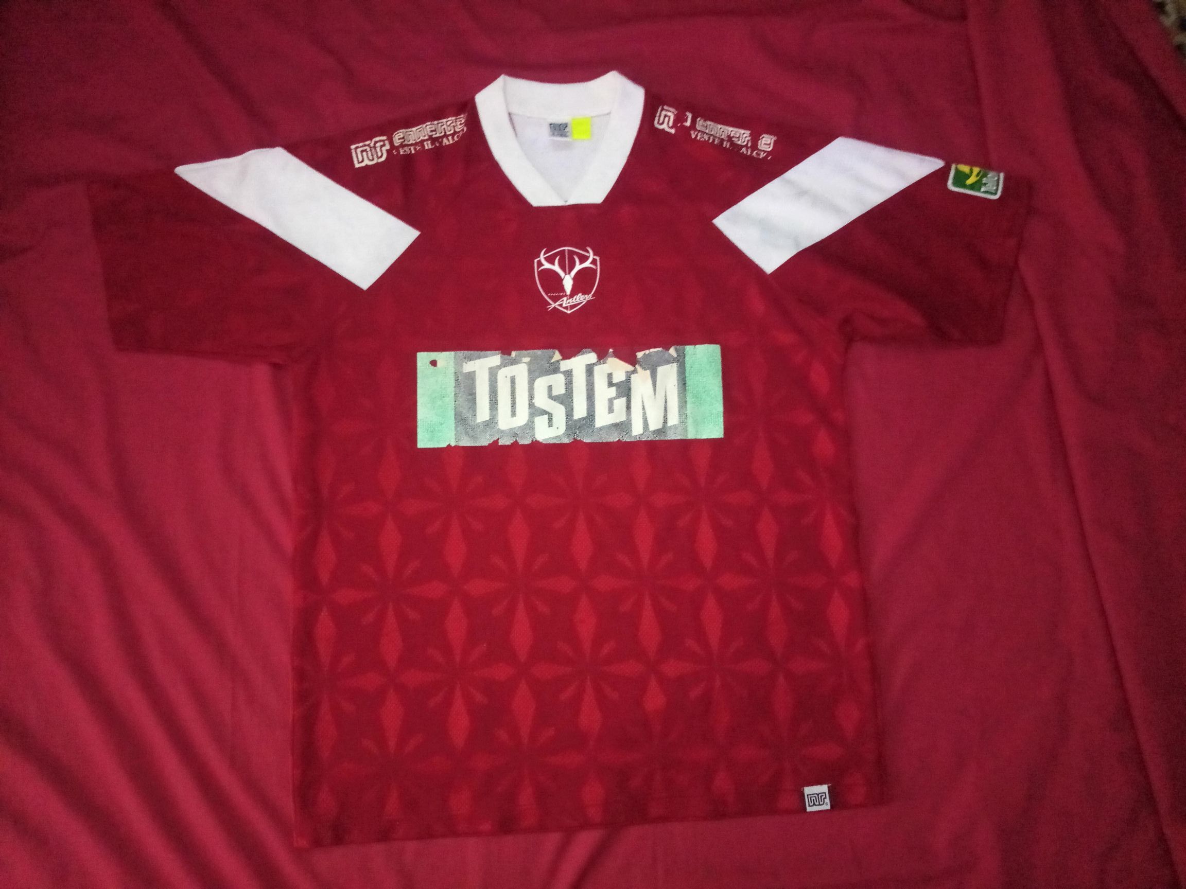 Japanese Brand × Vintage Rare Vtg 90s Kashima Antlers Jleague japan football Size US L / EU 52-54 / 3 - 2 Thumbnail
