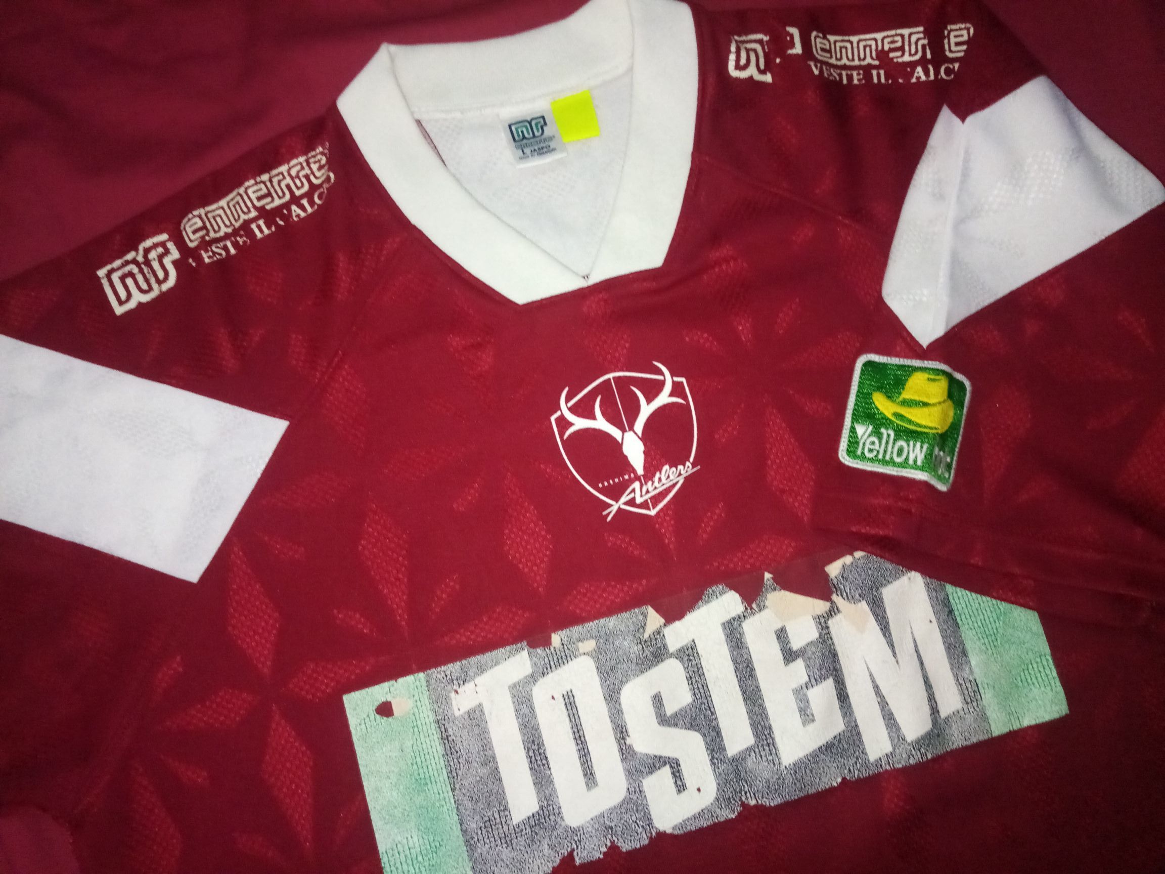 Japanese Brand × Vintage Rare Vtg 90s Kashima Antlers Jleague japan football Size US L / EU 52-54 / 3 - 1 Thumbnail