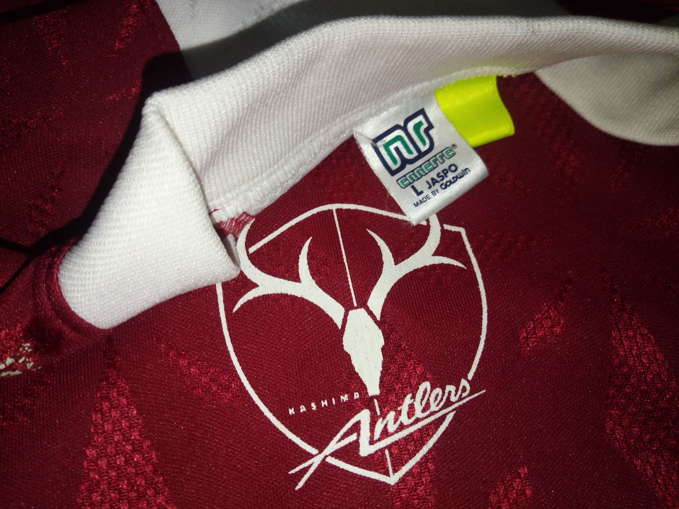 Japanese Brand × Vintage Rare Vtg 90s Kashima Antlers Jleague japan football Size US L / EU 52-54 / 3 - 5 Thumbnail