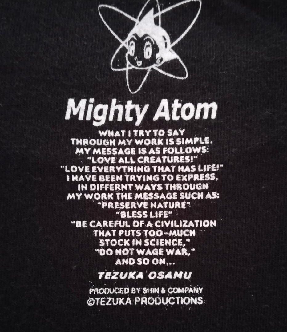 Anime × Cartoon Network × Japanese Brand Mighty Atom 3D Design T-Shirt Size US L / EU 52-54 / 3 - 4 Thumbnail