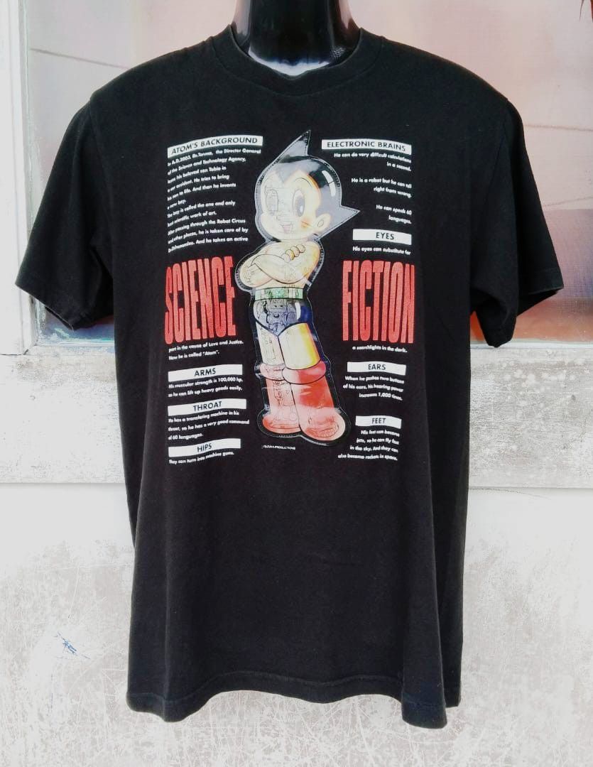 Anime × Cartoon Network × Japanese Brand Mighty Atom 3D Design T-Shirt Size US L / EU 52-54 / 3 - 2 Thumbnail