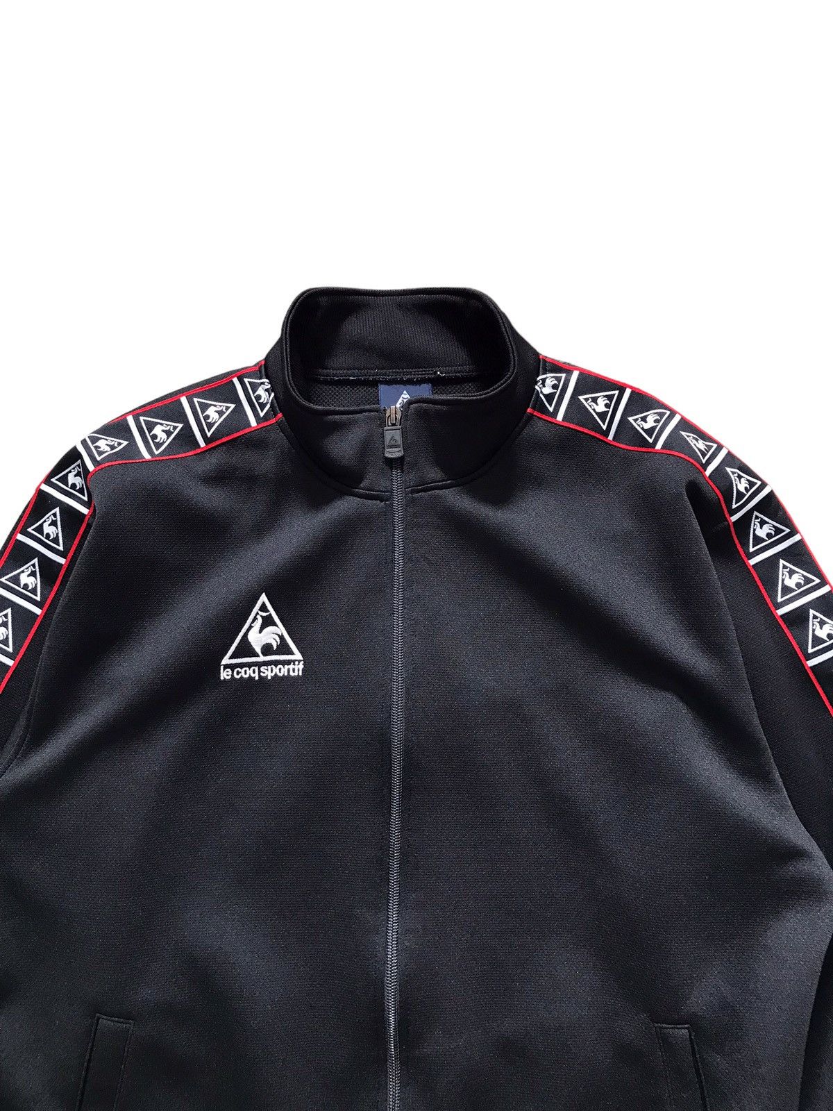 Le Coq Sportif Le Coq Sportif Red Line Side Tape Track Top Jacket Size US M / EU 48-50 / 2 - 4 Thumbnail