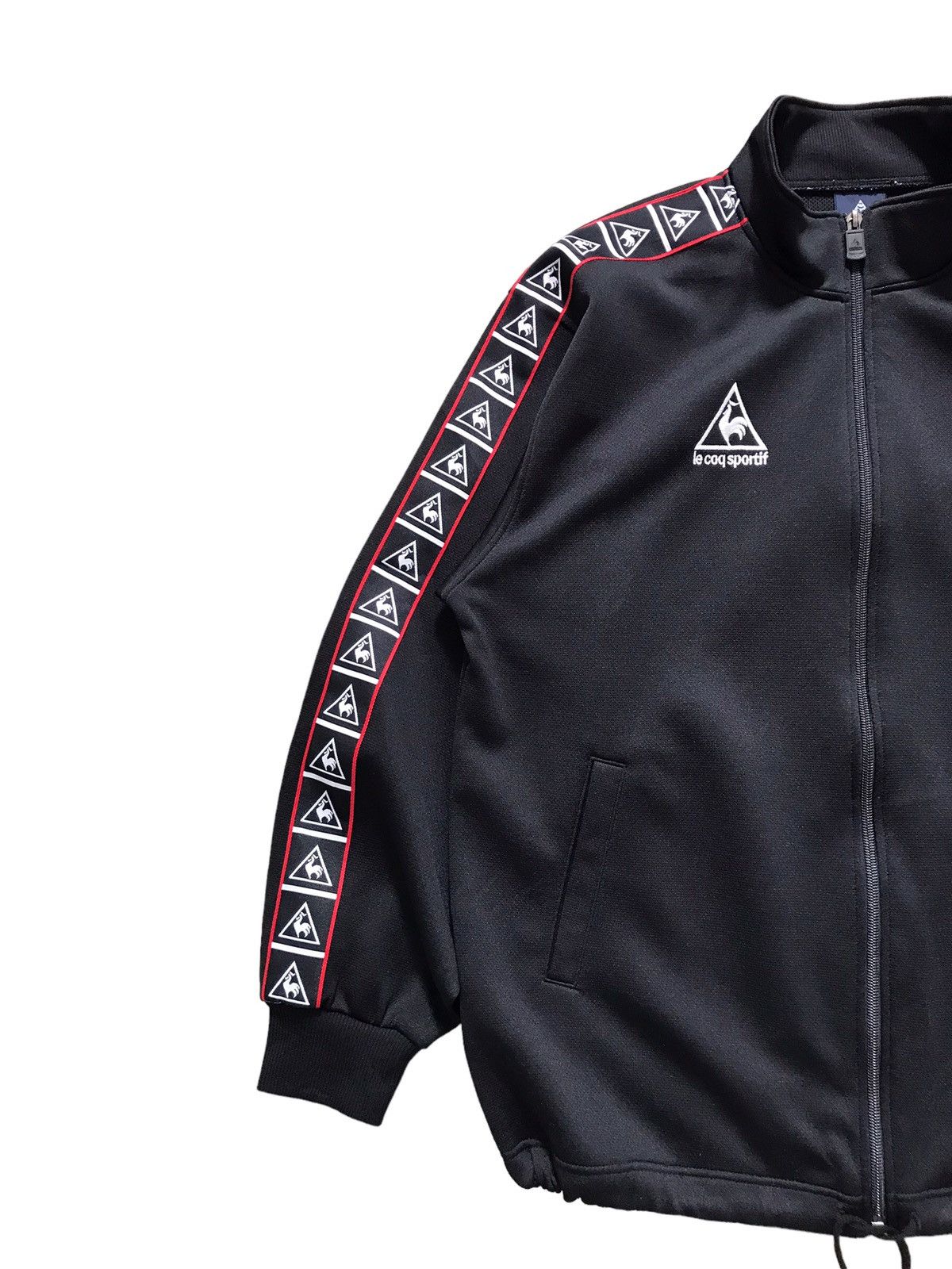 Le Coq Sportif Le Coq Sportif Red Line Side Tape Track Top Jacket Size US M / EU 48-50 / 2 - 2 Thumbnail