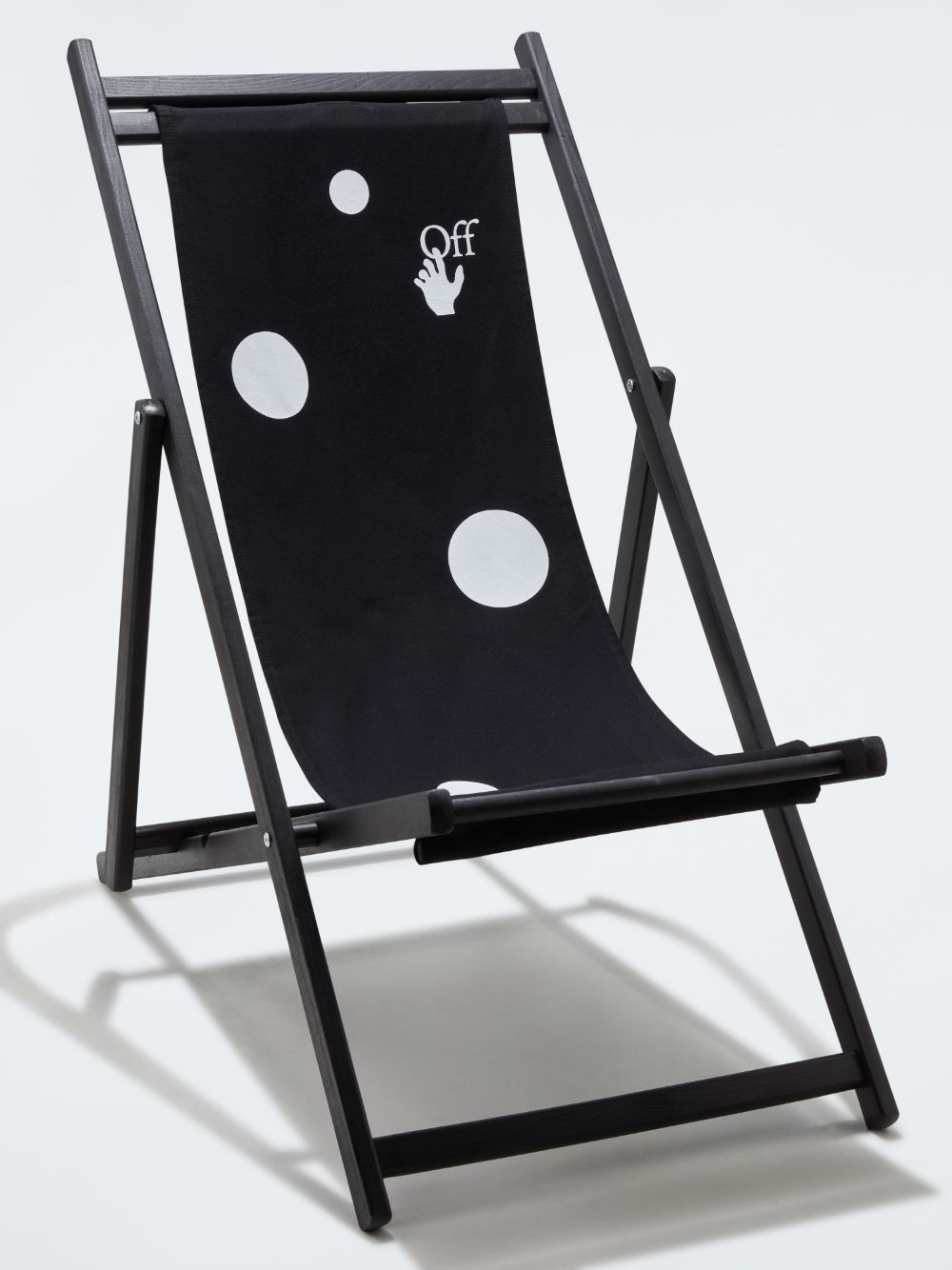 Off-White Final Drop!! Off-White Black Deck Chair Size ONE SIZE - 1 Thumbnail