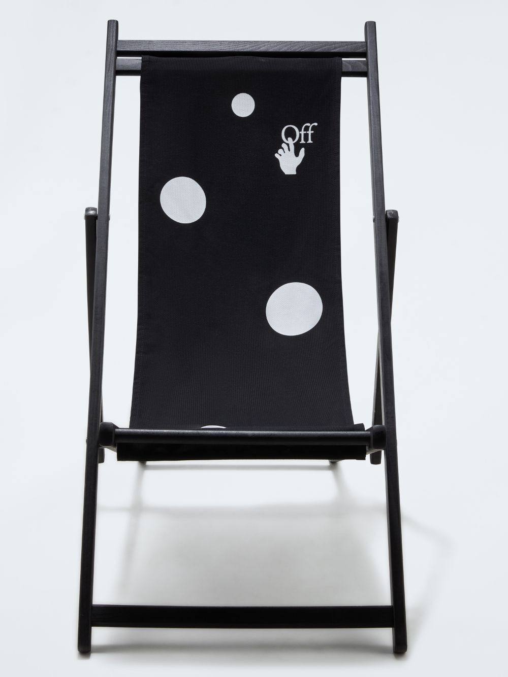 Off-White Final Drop!! Off-White Black Deck Chair Size ONE SIZE - 2 Thumbnail