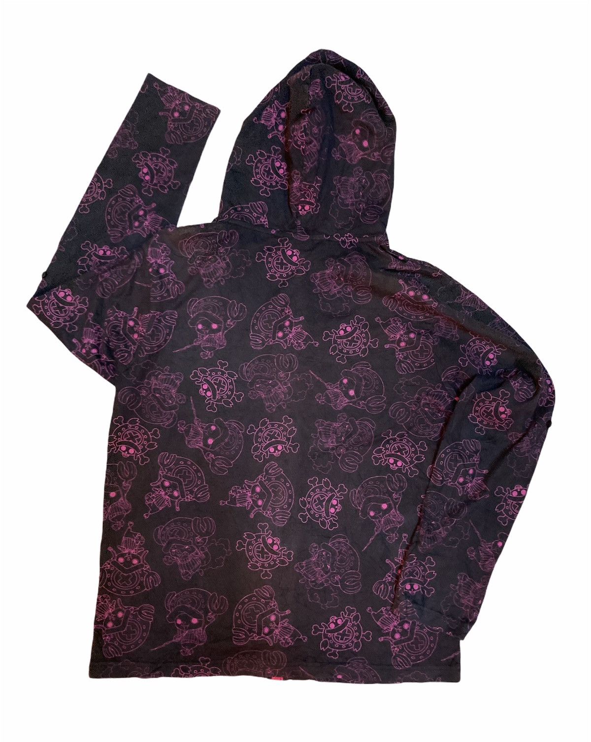 One Piece Tony Chopper Fullprint Zipper Hoodie Size US XL / EU 56 / 4 - 4 Thumbnail