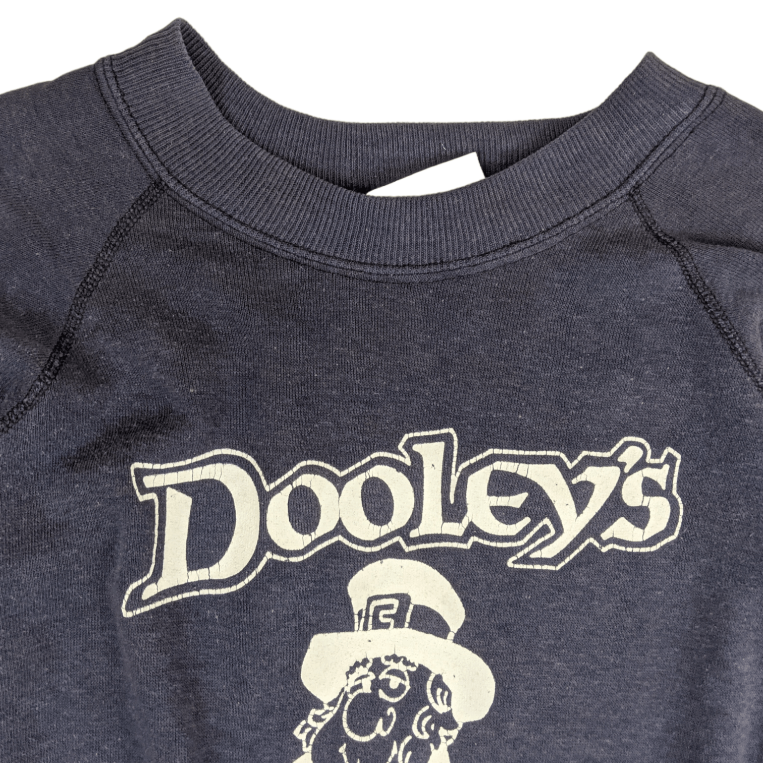 Vintage Vintage 80's BASSET WALKER Dooley's Student Bar Sweatshirt Size M / US 6-8 / IT 42-44 - 4 Thumbnail