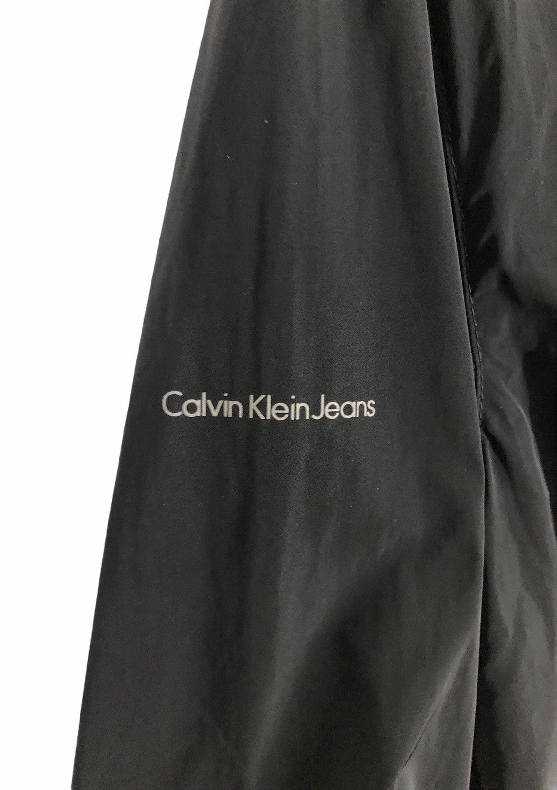 Calvin Klein Calvin Klein Zipper spell out Embroidery Jumper Pullover Size US XL / EU 56 / 4 - 3 Thumbnail