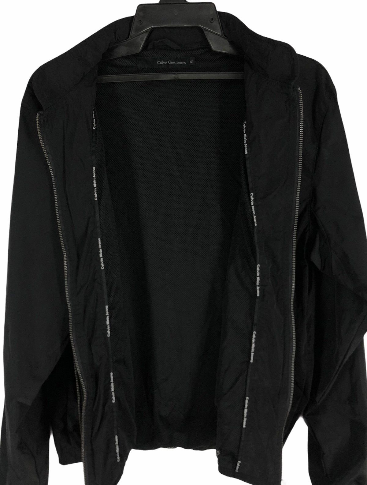 Calvin Klein Calvin Klein Zipper spell out Embroidery Jumper Pullover Size US XL / EU 56 / 4 - 9 Thumbnail