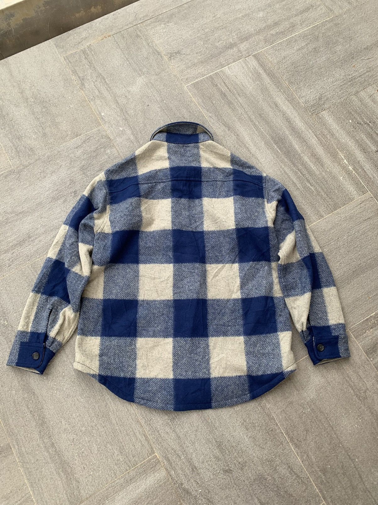 Flannel × Japanese Brand × Uniqlo Uniqlo Checkered Botton Up Flannel Shirt Size US L / EU 52-54 / 3 - 3 Thumbnail