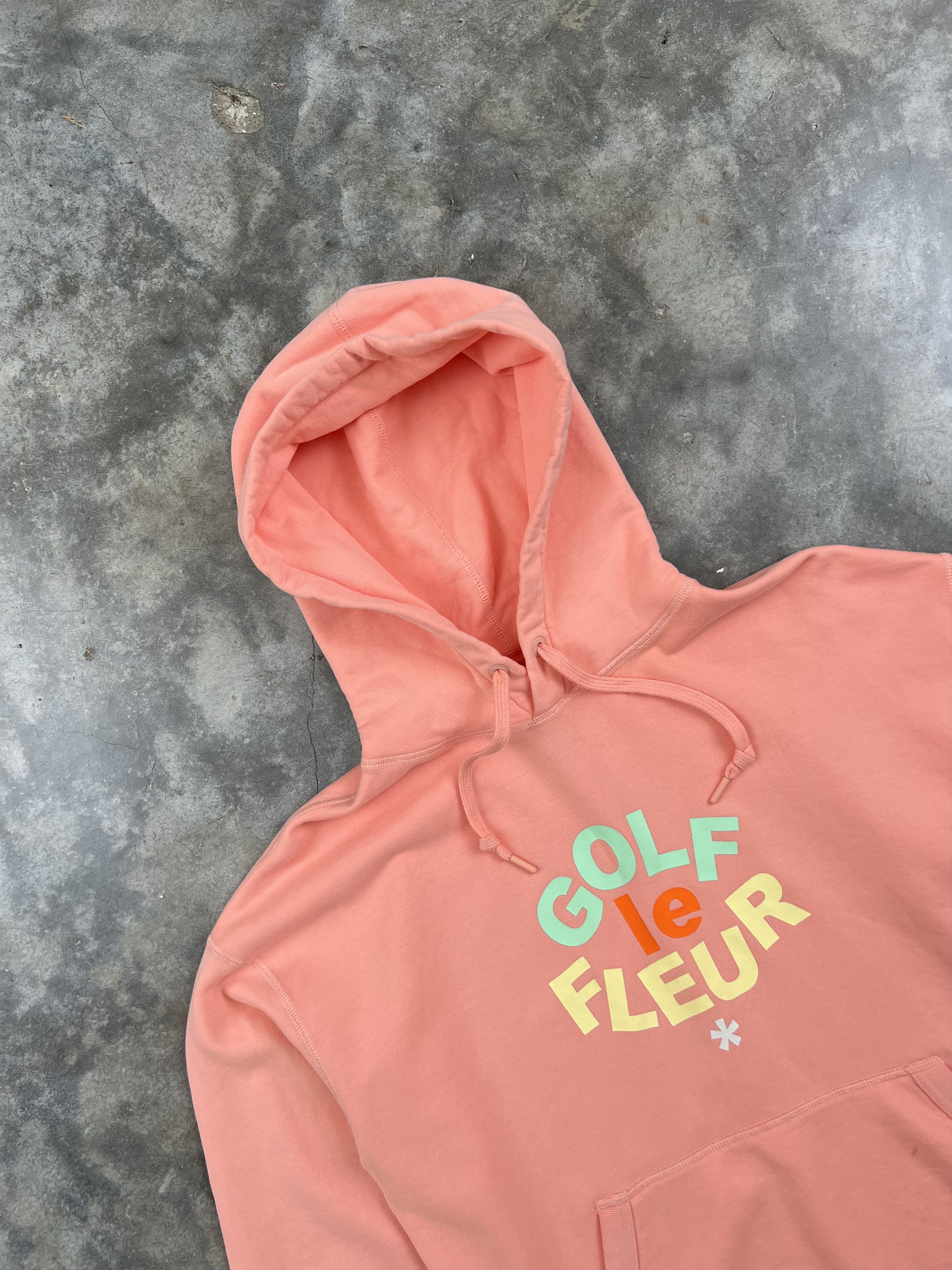 Converse Golf Wang x Converse Golf Le Fleur Pink Logo Hoodie Small Size US S / EU 44-46 / 1 - 2 Thumbnail