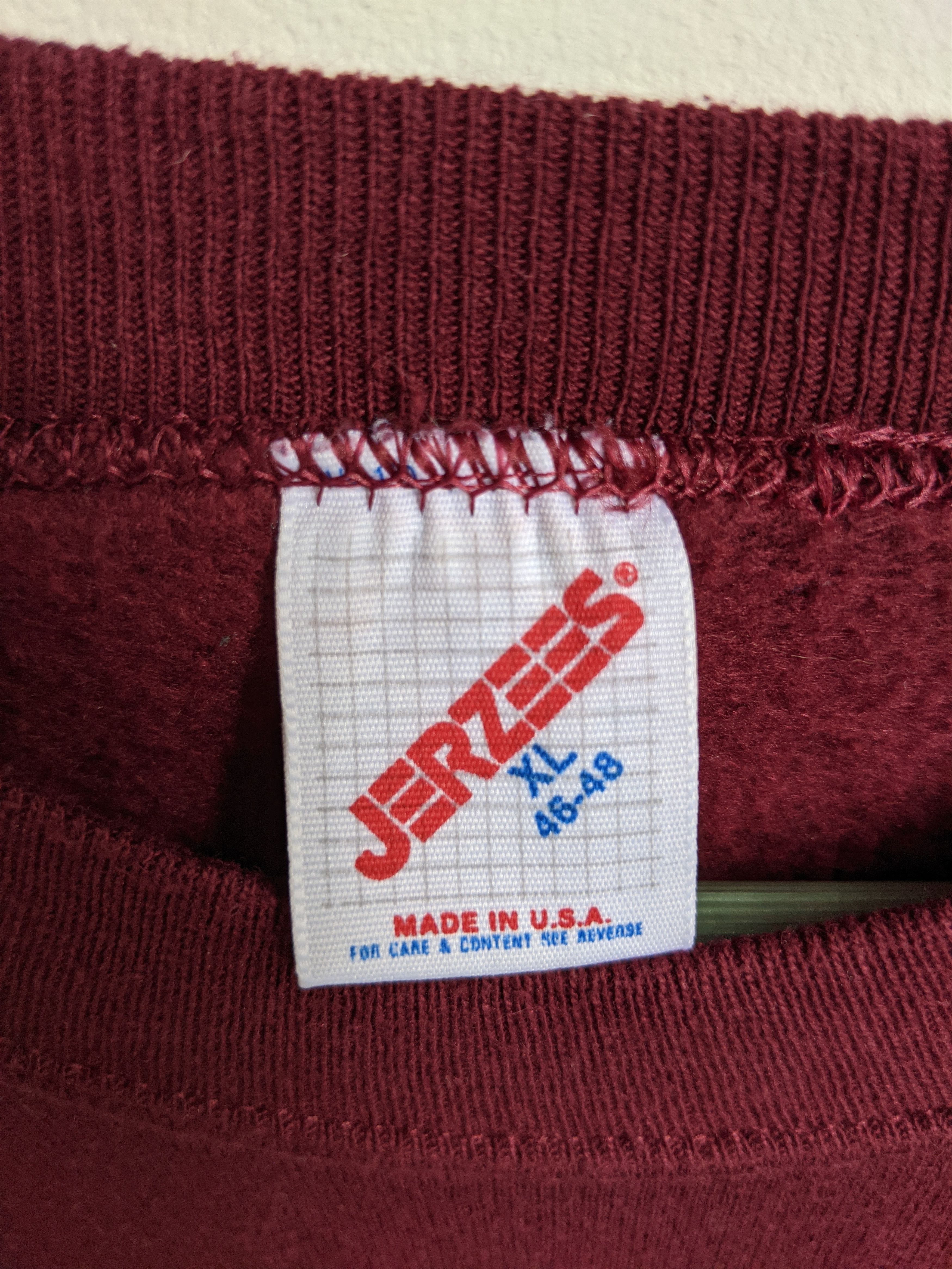 Jerzees Vintage 1992 Beckman Synchron Sweatshirt Size US XL / EU 56 / 4 - 5 Thumbnail