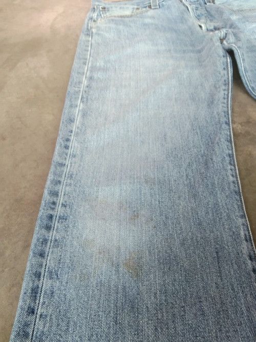Levi's Vintage Levis 501 Straight Leg Distressed Jeans 33x30 Size US 33 - 7 Thumbnail