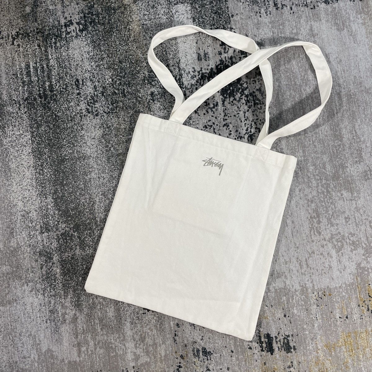Stussy Vintage Y2K Dot Stussy Tote Bag Size ONE SIZE - 5 Thumbnail