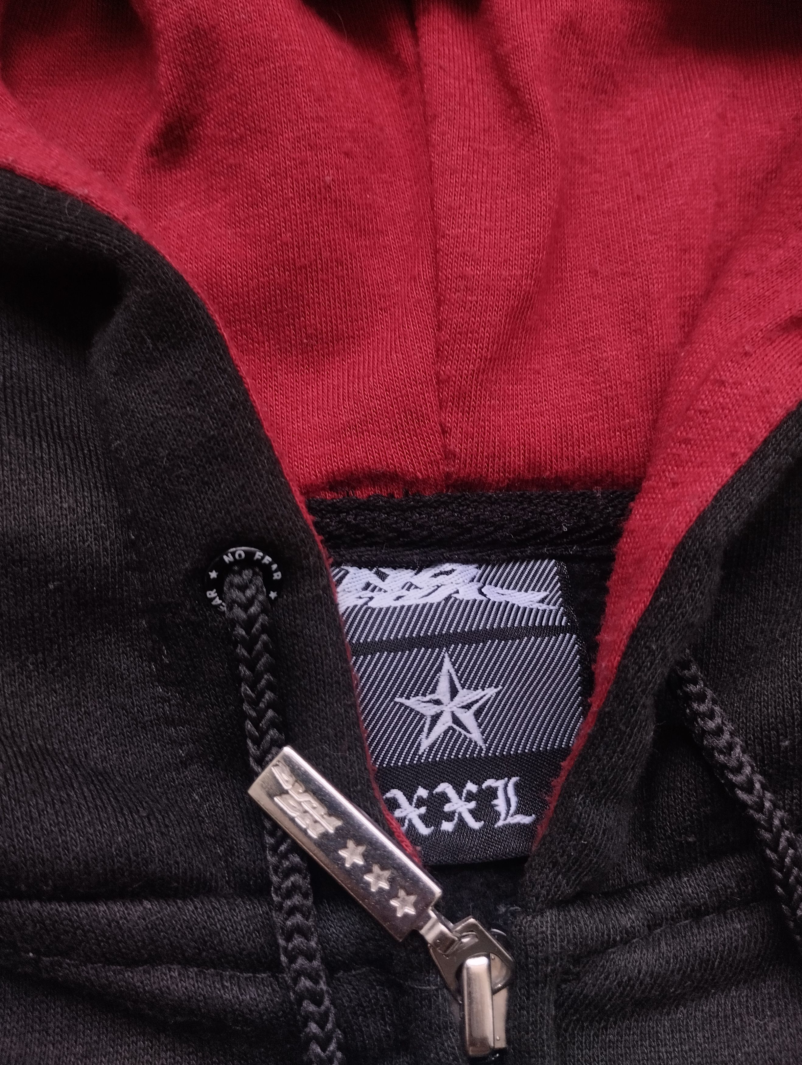 No Fear No Fear Zip Up Hoodie Joker Y2K Size US XL / EU 56 / 4 - 3 Thumbnail