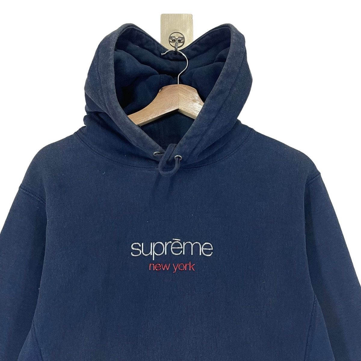 Supreme Supreme New York Pullover Hoodies Size M Size US M / EU 48-50 / 2 - 4 Thumbnail
