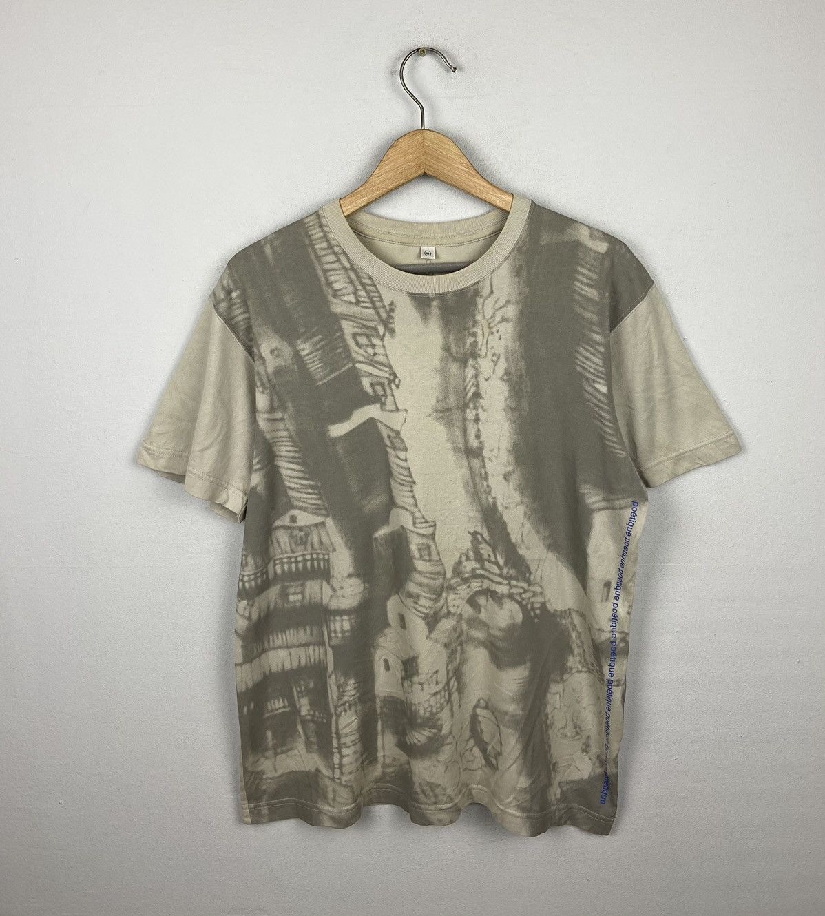Uniqlo Uniqlo Art Poetique All Over Print Tee Size US M / EU 48-50 / 2 - 1 Thumbnail