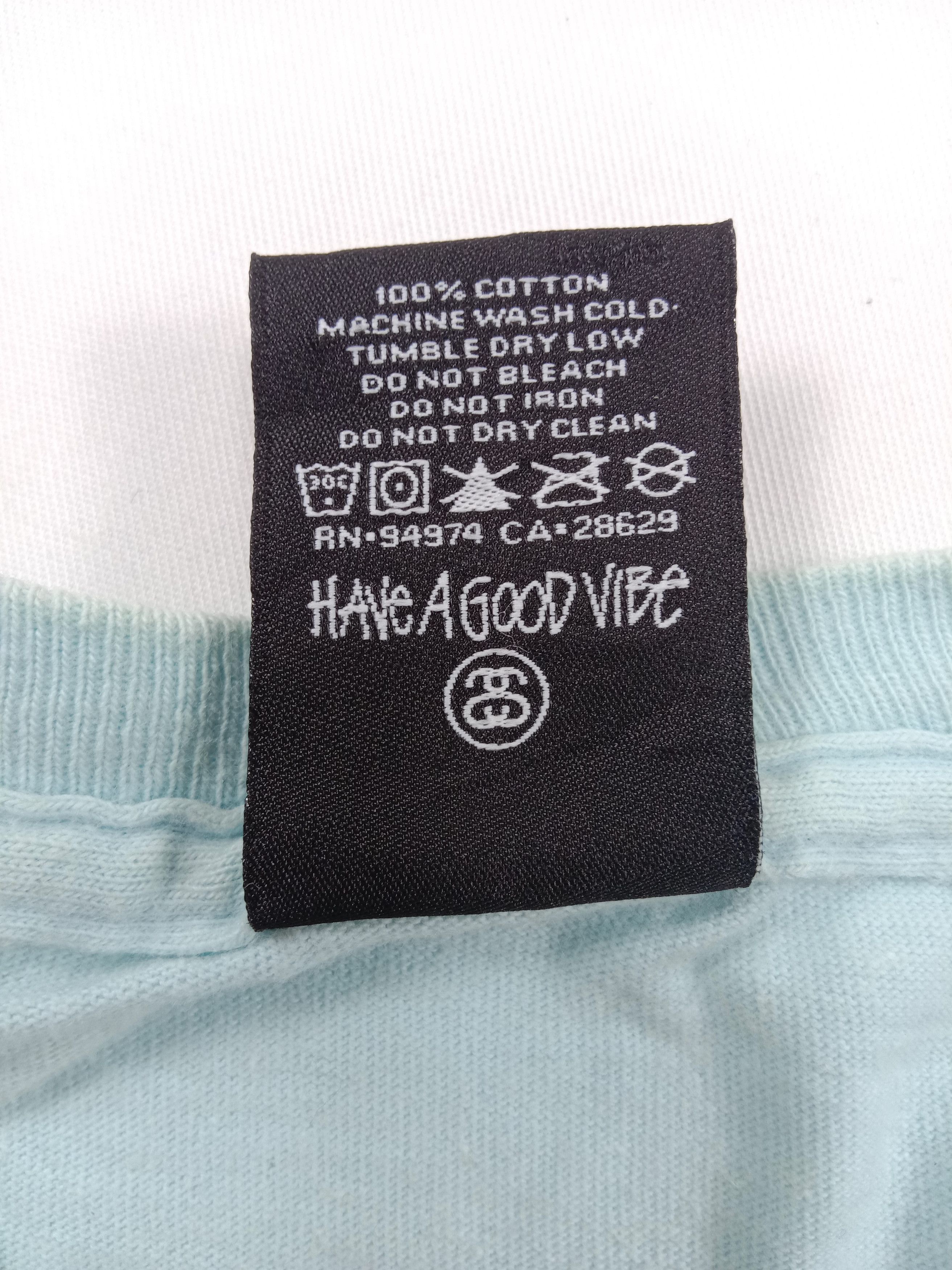 Stussy Vintage Stussy 'Have A Good Vibe' T Shirt Size US L / EU 52-54 / 3 - 6 Thumbnail