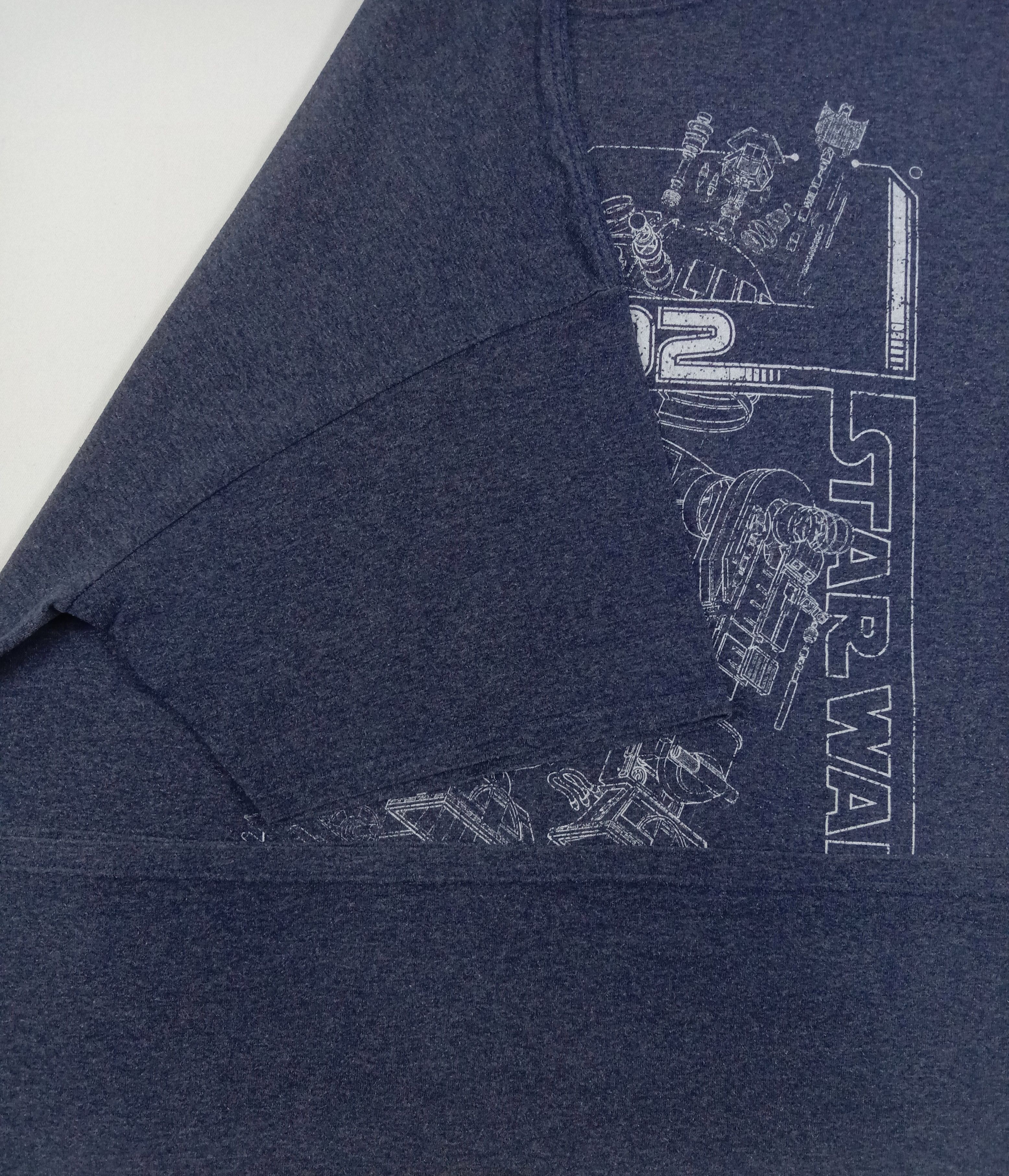 Star Wars Vintage Star Wars x Jerzees R2-D2 Character T Shirt Size US XL / EU 56 / 4 - 4 Thumbnail