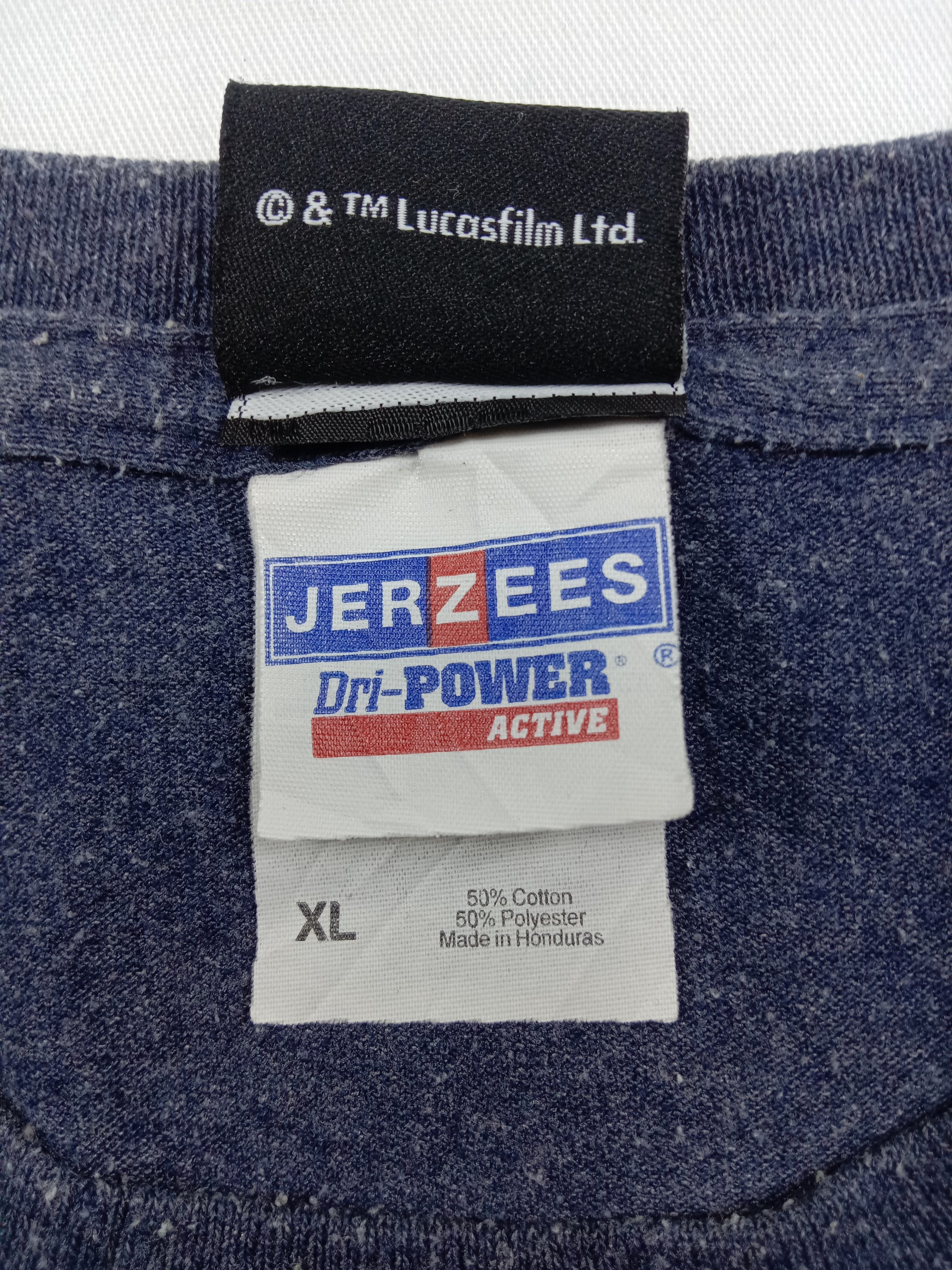 Star Wars Vintage Star Wars x Jerzees R2-D2 Character T Shirt Size US XL / EU 56 / 4 - 7 Thumbnail