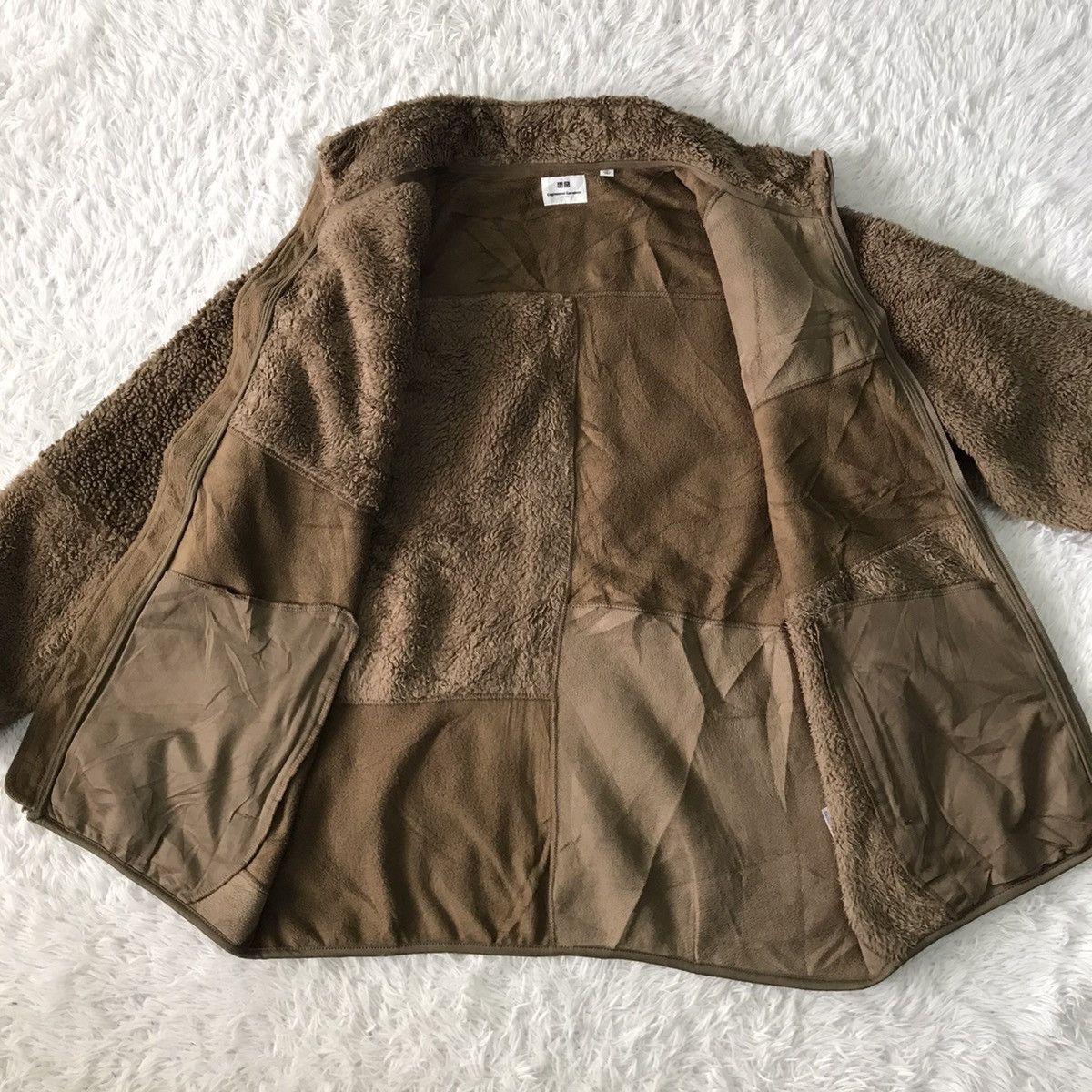 Engineered Garments × Uniqlo Engineered Garments Uniqlo Block Differ Jacket Fleece Pile Size US XL / EU 56 / 4 - 12 Thumbnail