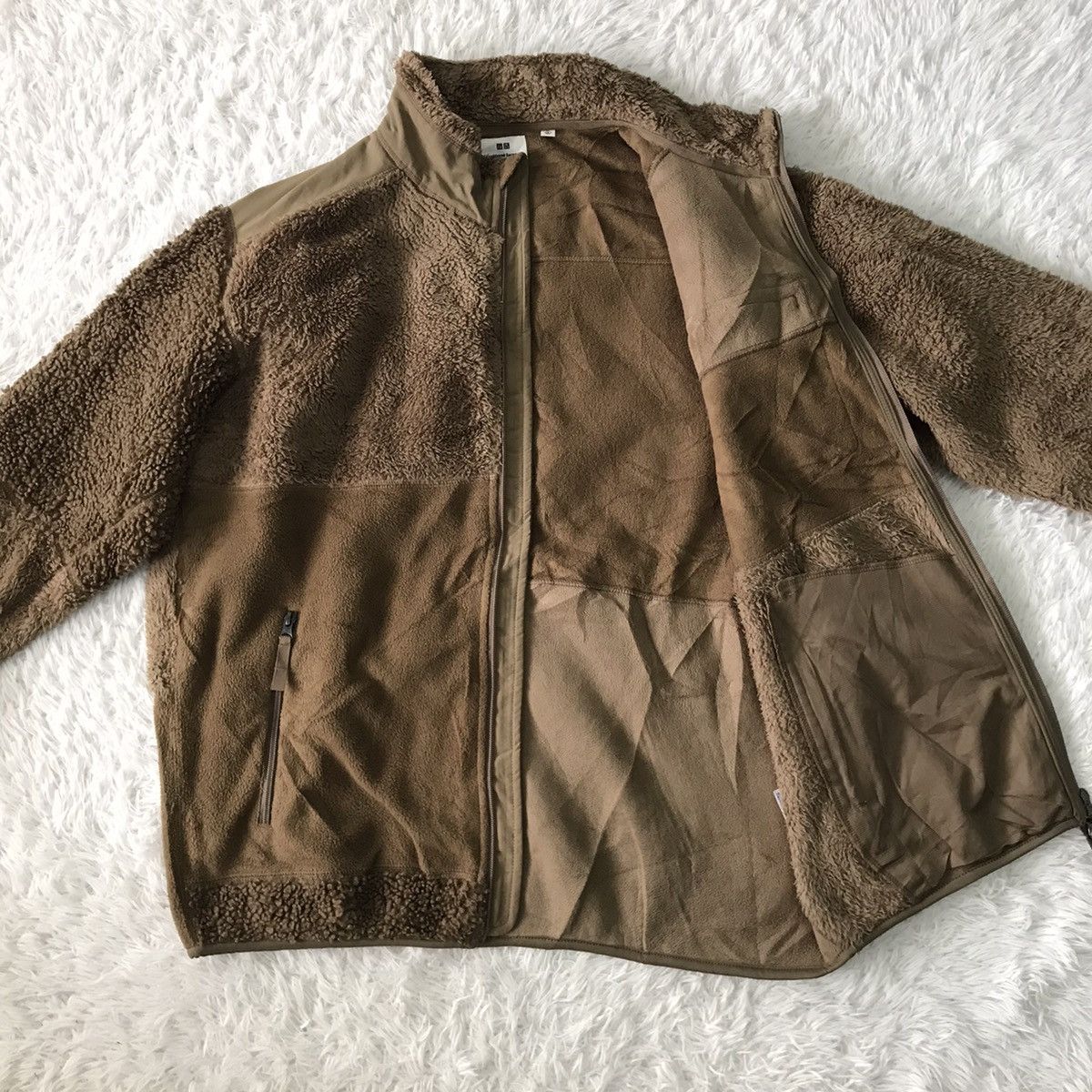 Engineered Garments × Uniqlo Engineered Garments Uniqlo Block Differ Jacket Fleece Pile Size US XL / EU 56 / 4 - 11 Thumbnail