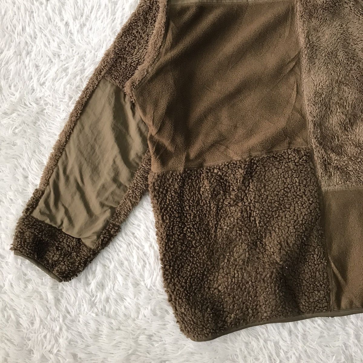 Engineered Garments × Uniqlo Engineered Garments Uniqlo Block Differ Jacket Fleece Pile Size US XL / EU 56 / 4 - 7 Thumbnail
