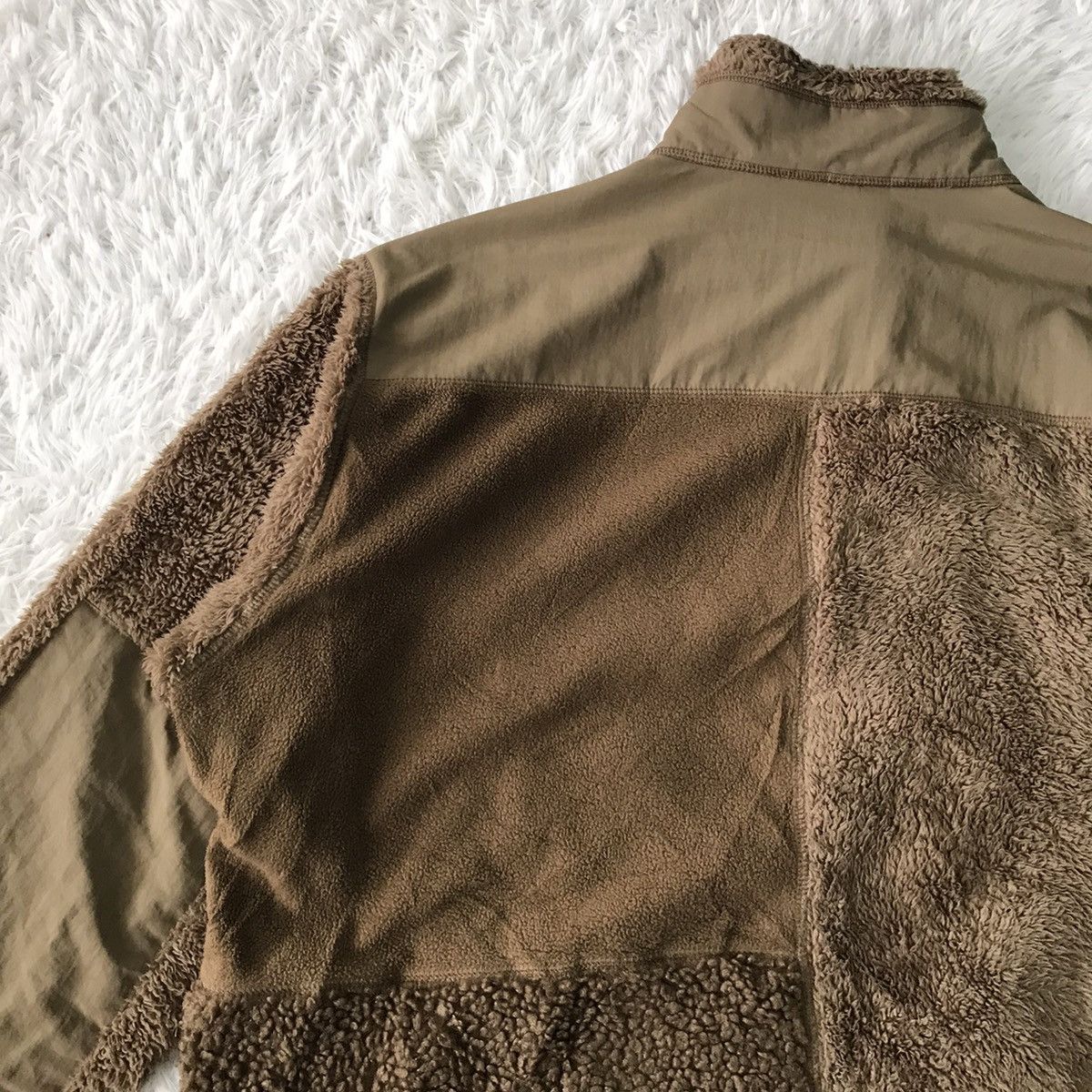 Engineered Garments × Uniqlo Engineered Garments Uniqlo Block Differ Jacket Fleece Pile Size US XL / EU 56 / 4 - 10 Thumbnail