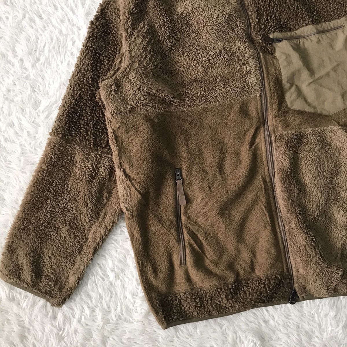 Engineered Garments × Uniqlo Engineered Garments Uniqlo Block Differ Jacket Fleece Pile Size US XL / EU 56 / 4 - 3 Thumbnail