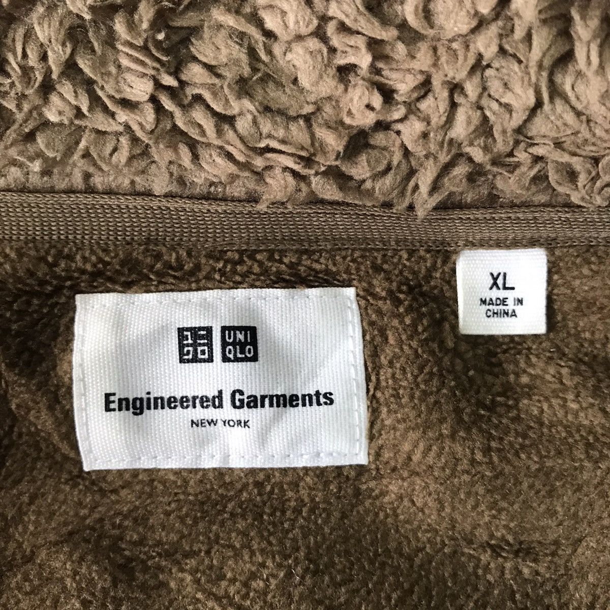 Engineered Garments × Uniqlo Engineered Garments Uniqlo Block Differ Jacket Fleece Pile Size US XL / EU 56 / 4 - 16 Thumbnail