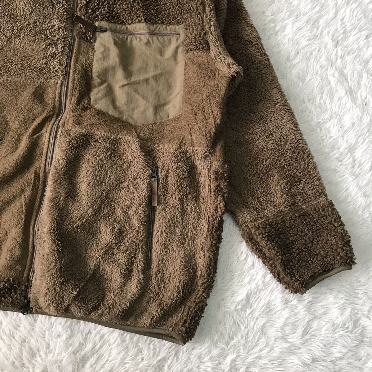 Engineered Garments × Uniqlo Engineered Garments Uniqlo Block Differ Jacket Fleece Pile Size US XL / EU 56 / 4 - 4 Thumbnail