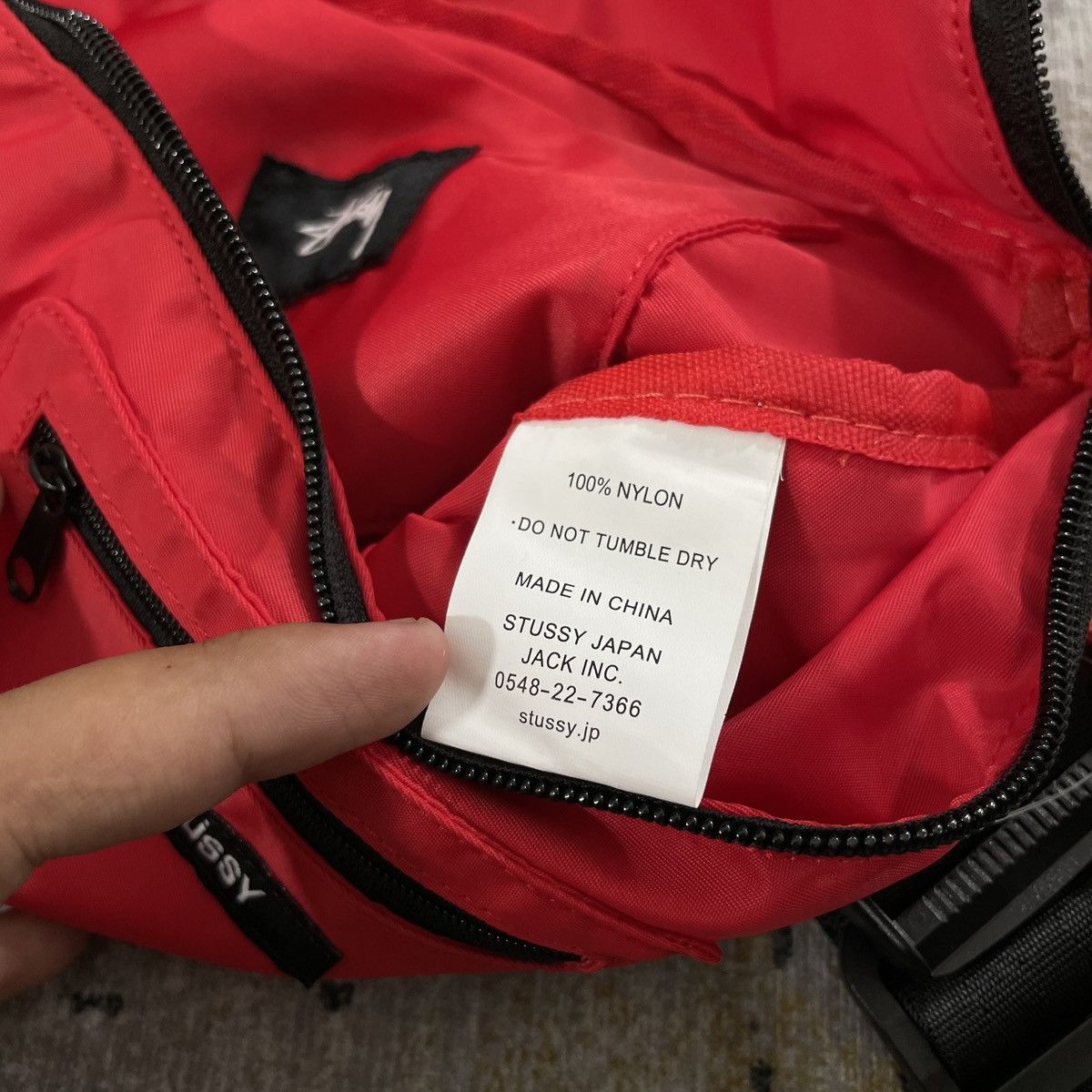 Other Stussy Summer Fanny Pack - Red Size ONE SIZE - 6 Thumbnail