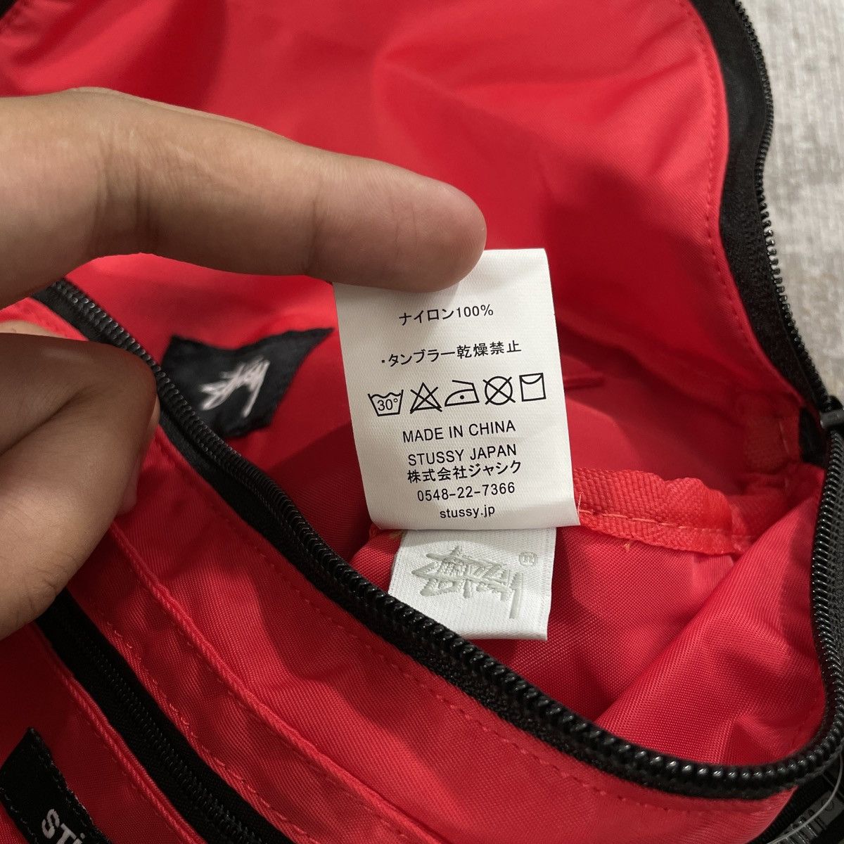 Other Stussy Summer Fanny Pack - Red Size ONE SIZE - 7 Thumbnail