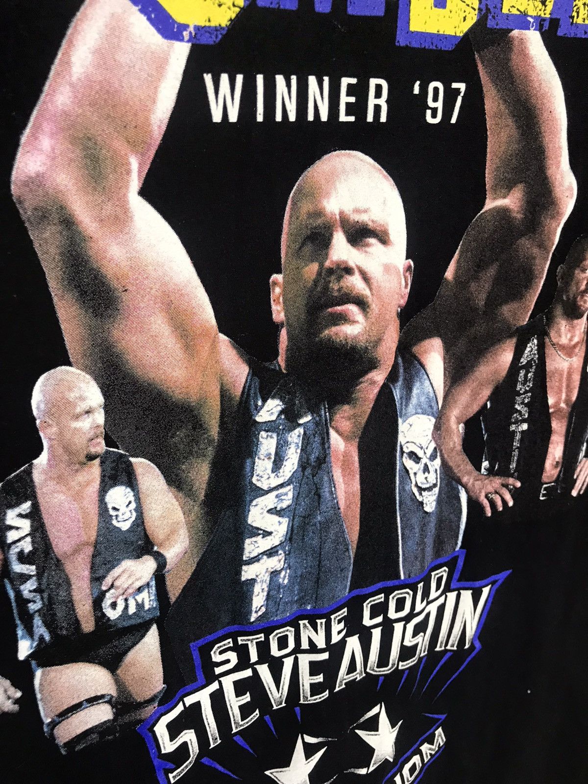 WWE WWE Stone Cold Austin t-shirt Size US L / EU 52-54 / 3 - 5 Thumbnail