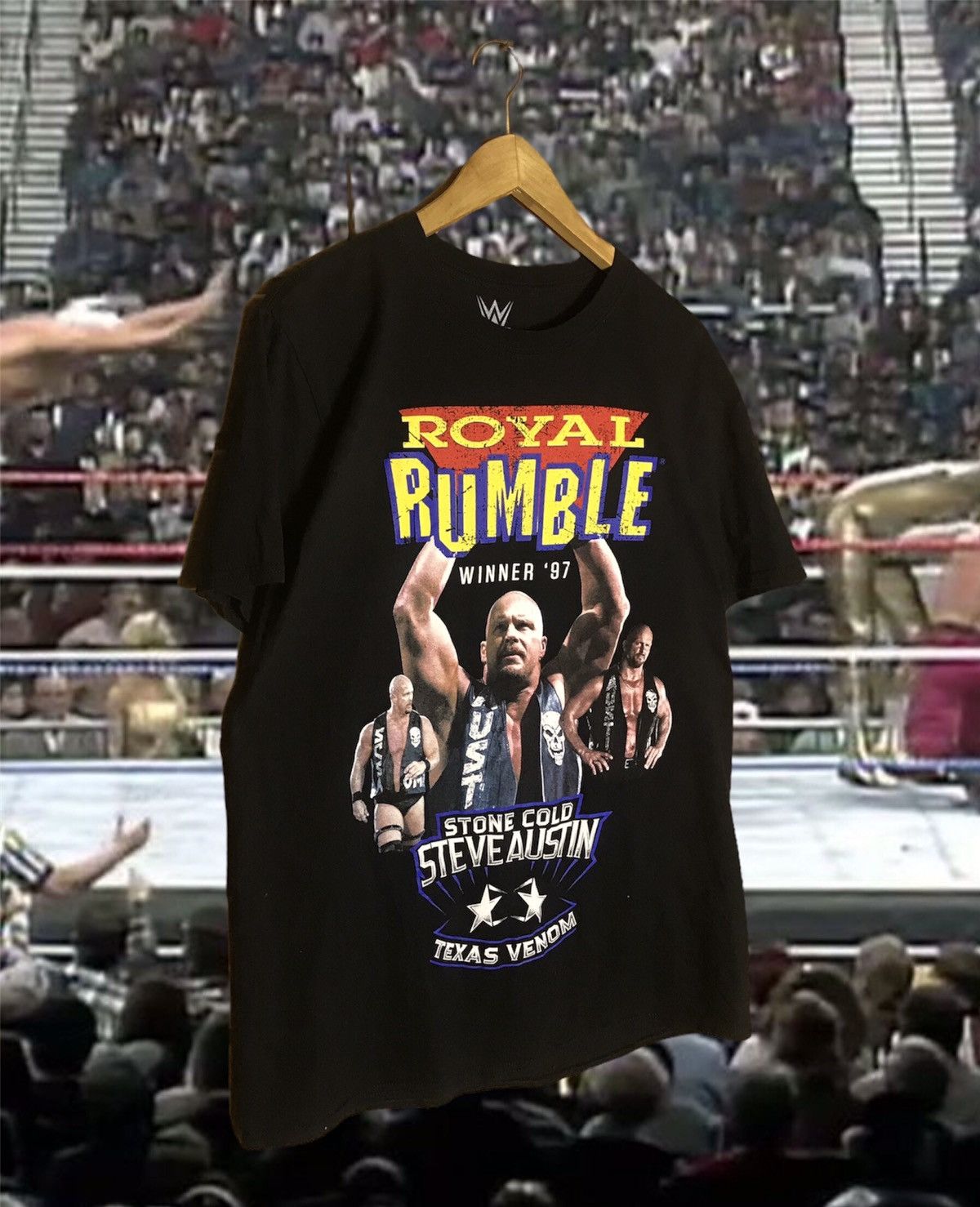 WWE WWE Stone Cold Austin t-shirt Size US L / EU 52-54 / 3 - 1 Thumbnail