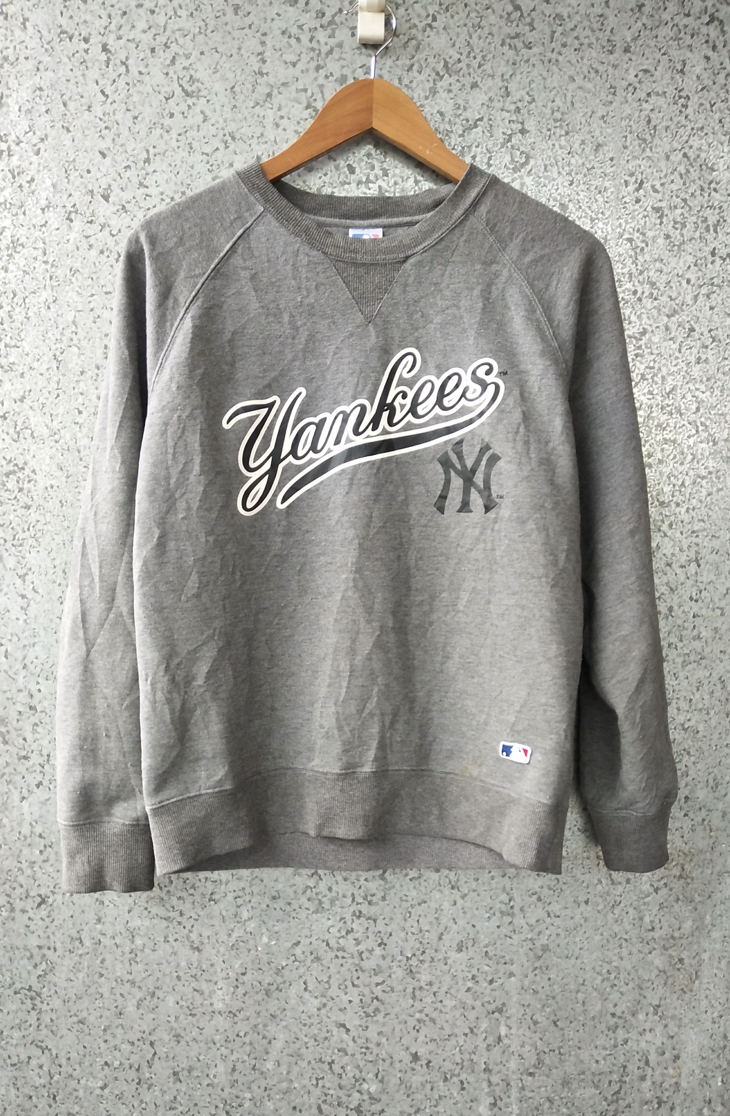 New York Yankees Vintage 90s Vtg NY Yankees sweatshirt MLB Size US M / EU 48-50 / 2 - 1 Thumbnail