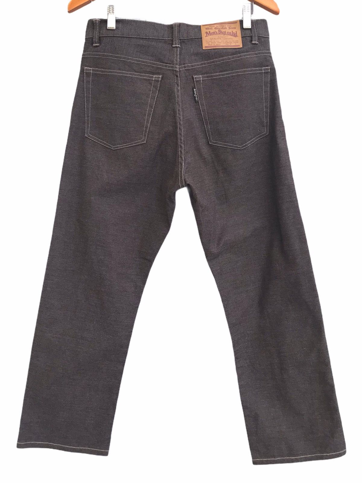BIGI Men’s Bigi Dark Saddle Denim Jeans Made In Japan Size US 32 / EU 48 - 2 Thumbnail
