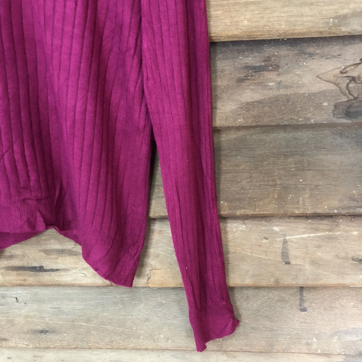 Homespun Knitwear × Japanese Brand Glacier Purple Patterned Cardigans Knitwear #7305 Size M / US 6-8 / IT 42-44 - 11 Thumbnail