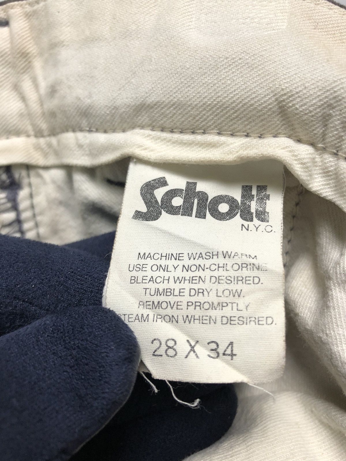 Schott × Vintage Vintage Schott NYC Trousers Combat Corduroy Size US 28 / EU 44 - 14 Thumbnail