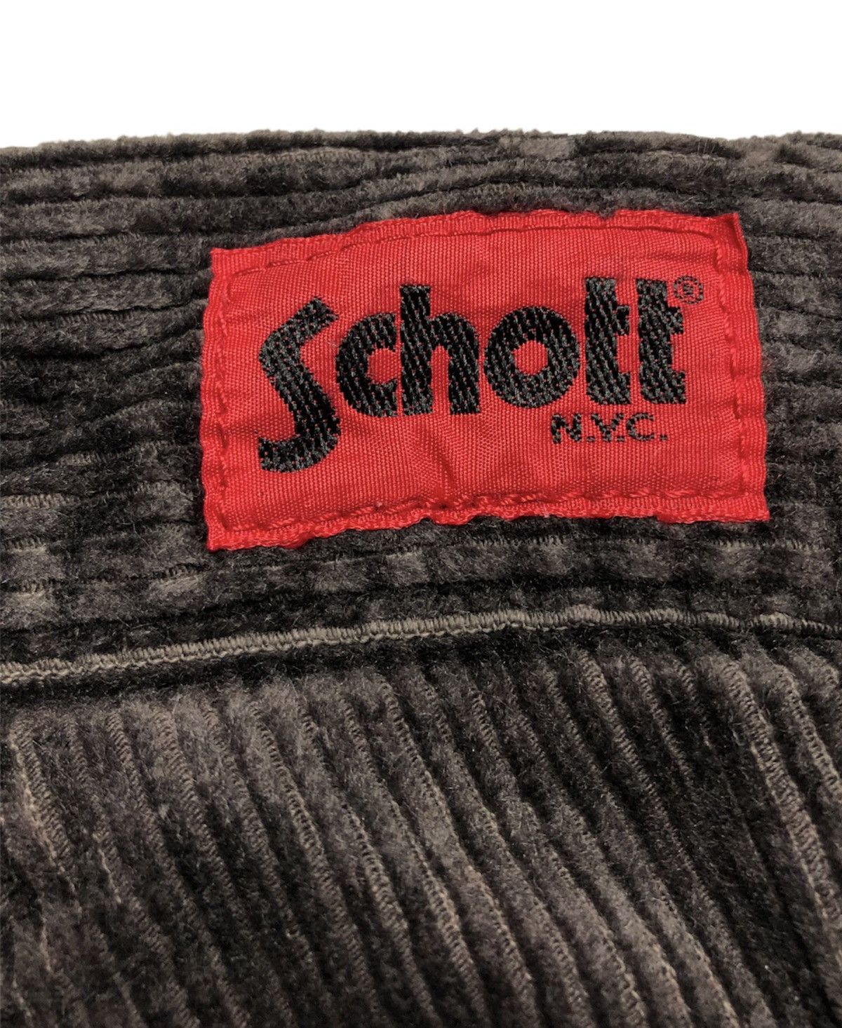 Schott × Vintage Vintage Schott NYC Trousers Combat Corduroy Size US 28 / EU 44 - 10 Thumbnail