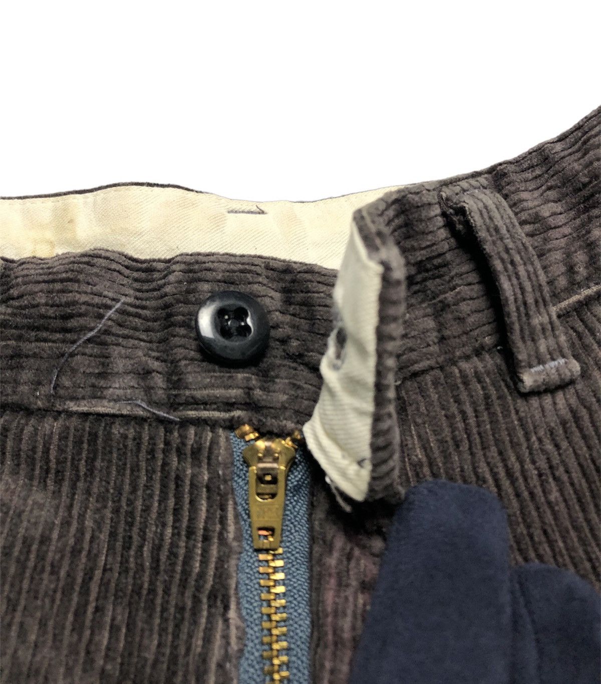 Schott × Vintage Vintage Schott NYC Trousers Combat Corduroy Size US 28 / EU 44 - 13 Thumbnail