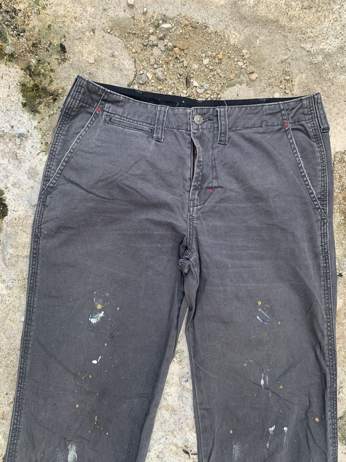 PPFM VINTAGE OG PPFM WORKER PANT SPLASH PAINT AND DISTRESSED Size US 32 / EU 48 - 4 Thumbnail