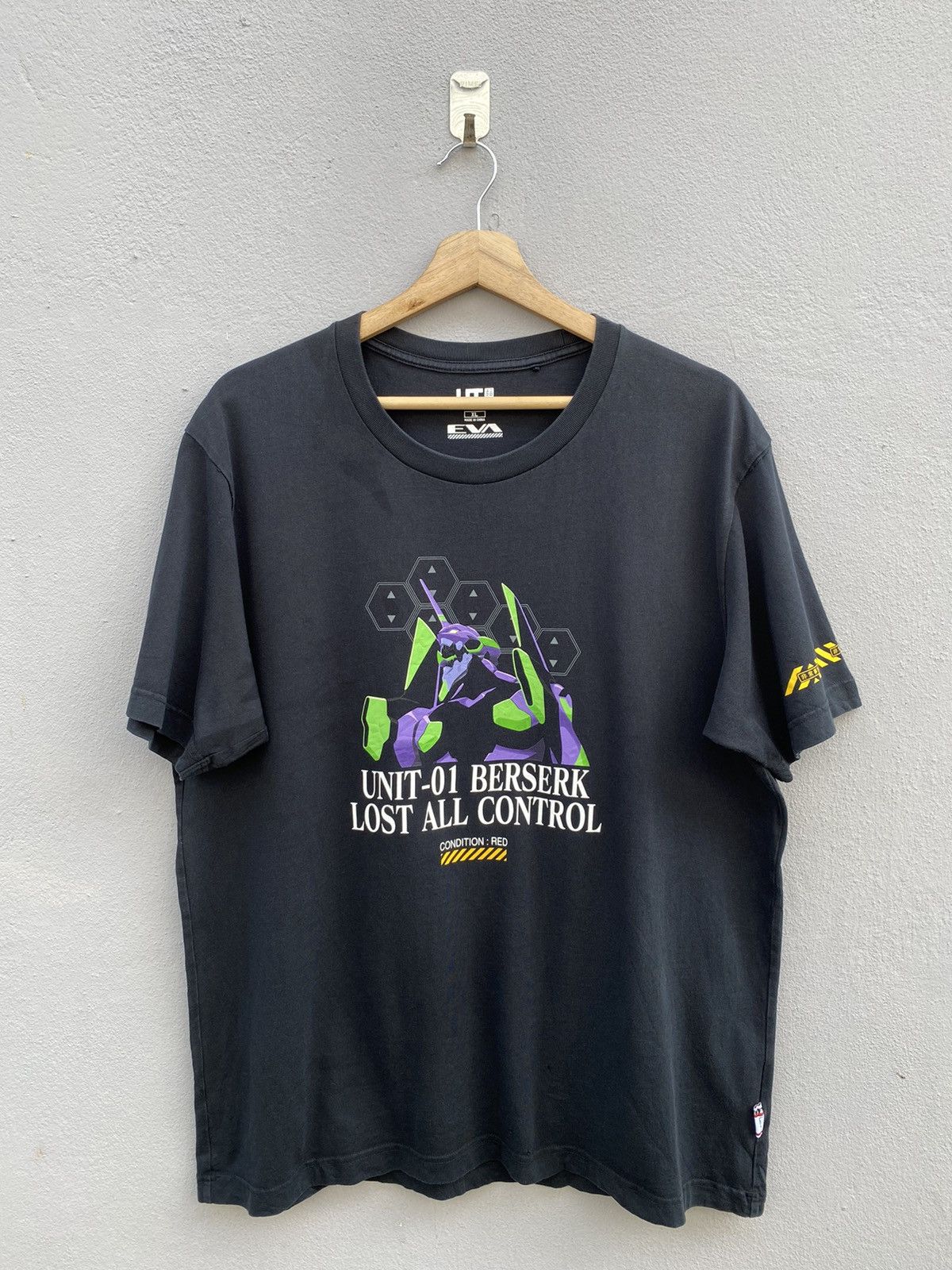 Japanese Anime “EVANGELION” Unit-01 Berserk Archived XL Tee
