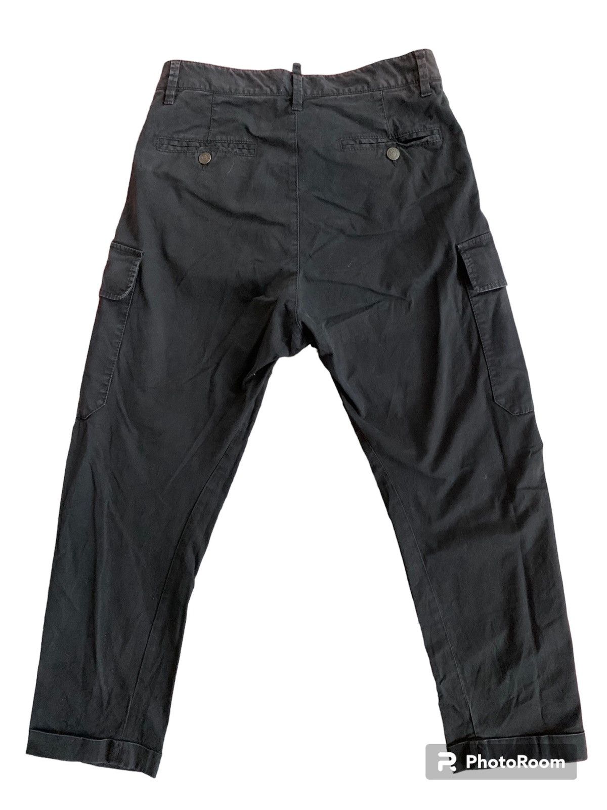 Beauty Beast VINTAGE DSQUARED2 CARGO KHAKIS PANT NICE FADED Size US 32 / EU 48 - 2 Thumbnail