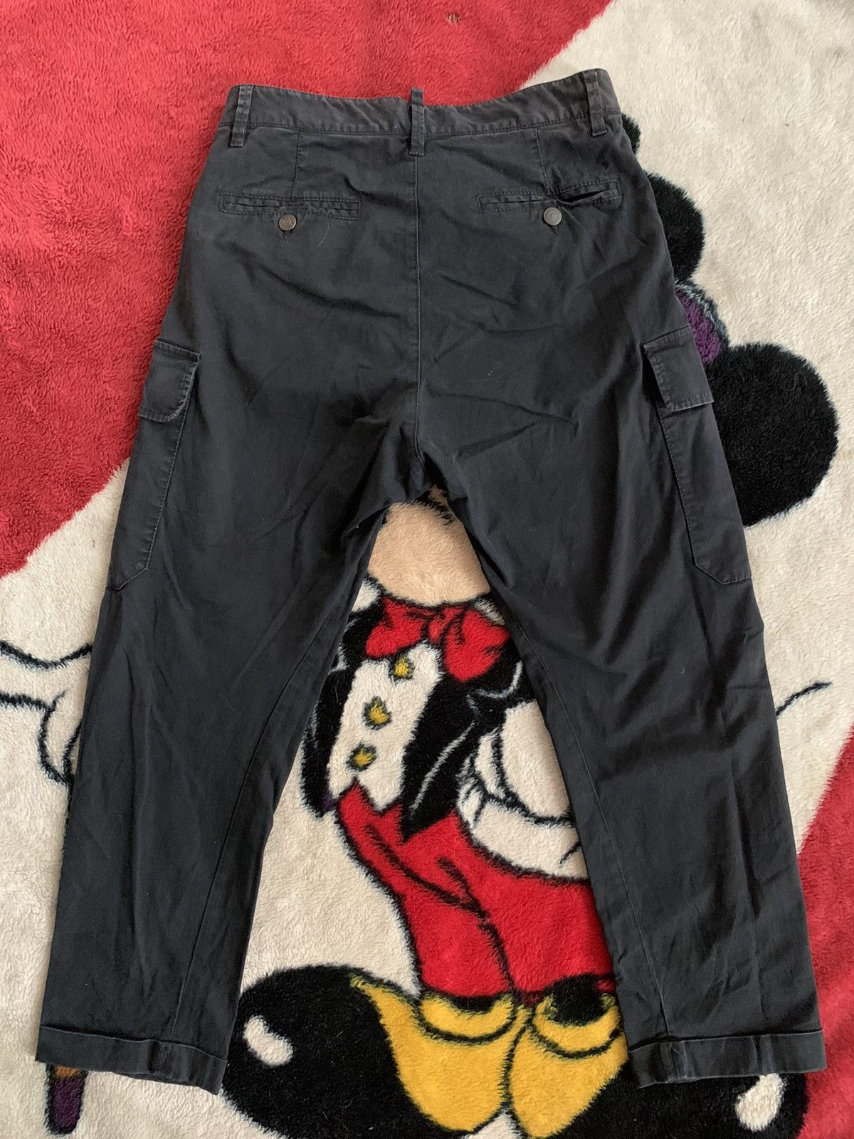 Beauty Beast VINTAGE DSQUARED2 CARGO KHAKIS PANT NICE FADED Size US 32 / EU 48 - 3 Thumbnail