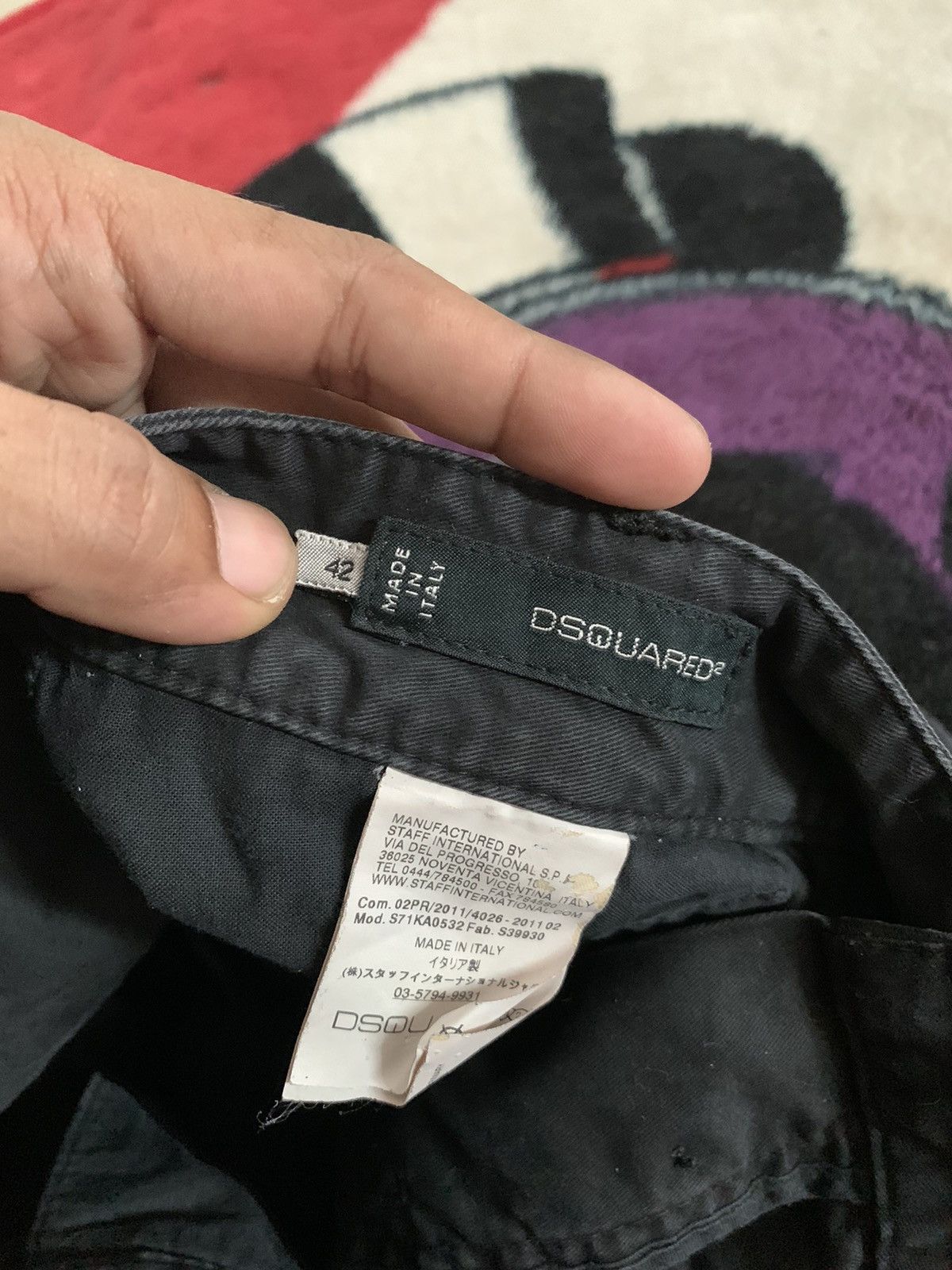 Beauty Beast VINTAGE DSQUARED2 CARGO KHAKIS PANT NICE FADED Size US 32 / EU 48 - 8 Thumbnail