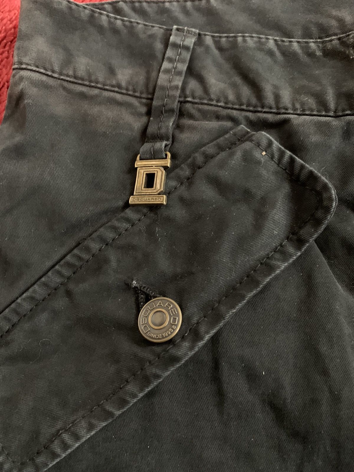 Beauty Beast VINTAGE DSQUARED2 CARGO KHAKIS PANT NICE FADED Size US 32 / EU 48 - 6 Thumbnail