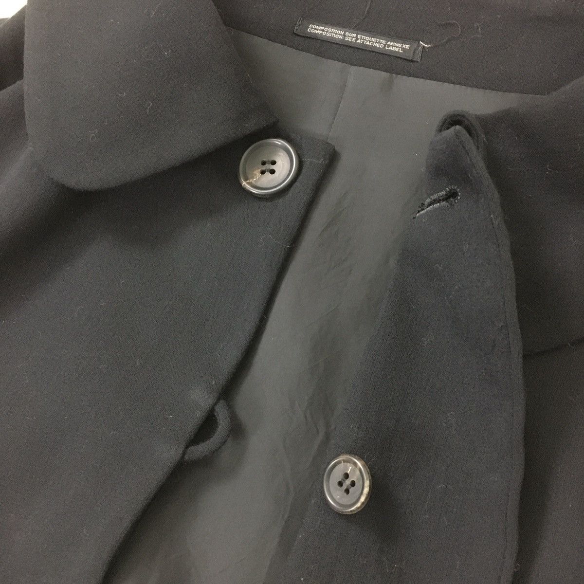 Yohji Yamamoto Y’s By Yohji Yamamoto Cloaks Capes Size US L / EU 52-54 / 3 - 12 Thumbnail